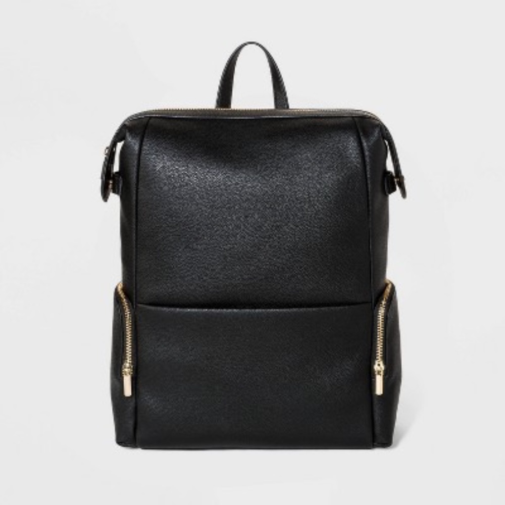 Target - A New Day™ Zip Closure Backpack -  Black